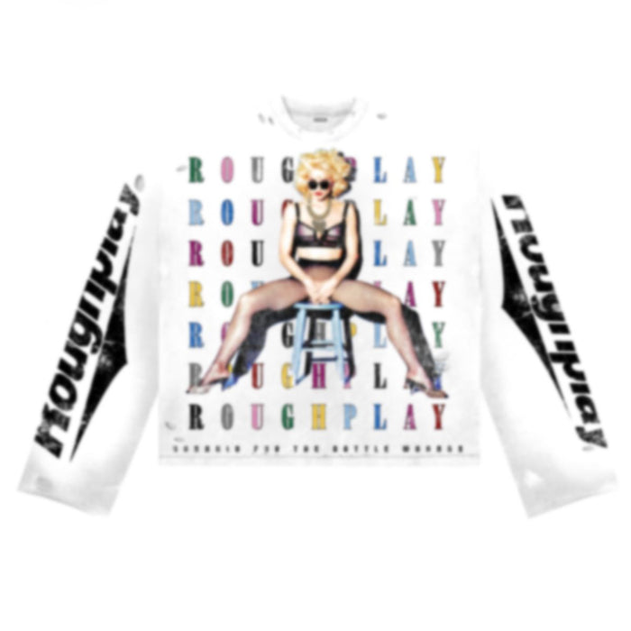 Roughplay "Madonna" White Tee Long Sleeve
