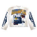 Roughplay "No Time For Love" White Tee Long Sleeve