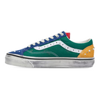 FLEX SHOP Vans Pearlized LX Old Skool Yacht Club sneakers in multi-colour canvas with pearl stud detailing.
