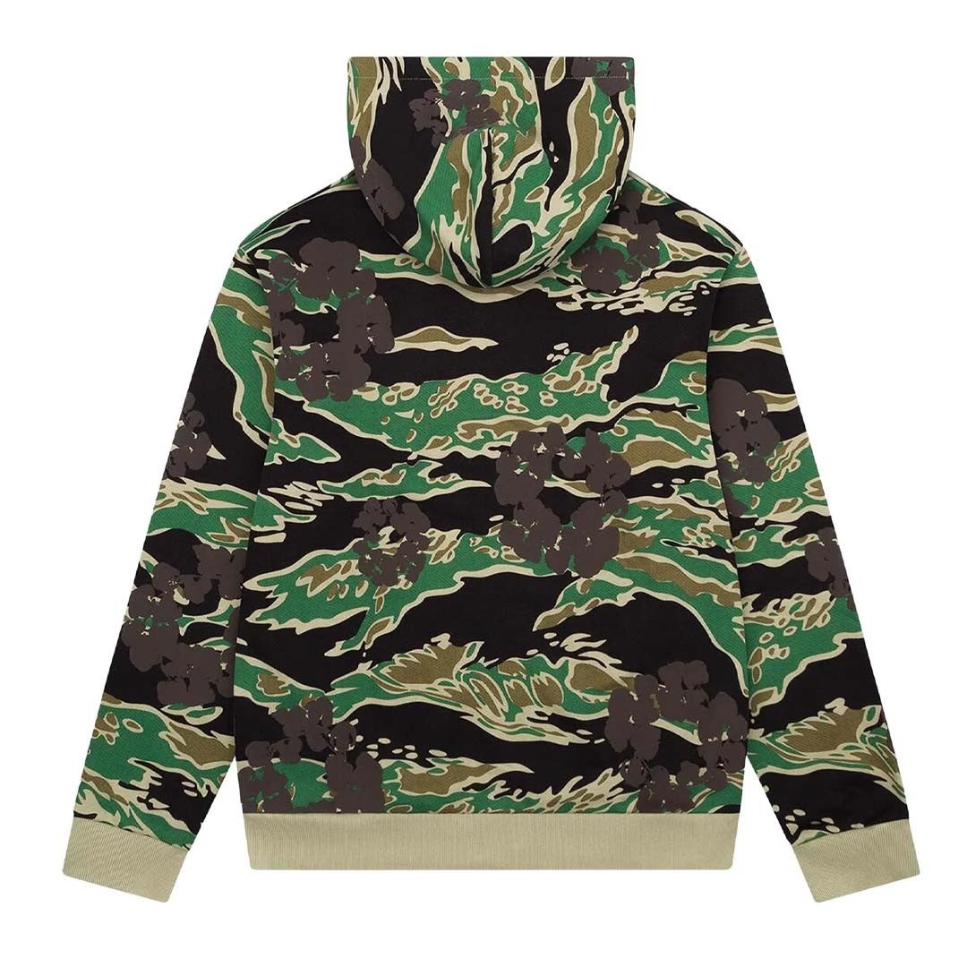 Denim Tears Hoodie Green Camo