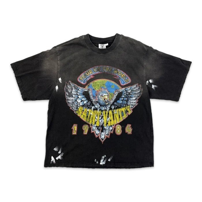 Saint Vanity Tee 1984 Vintage Black