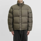 Chrome Hearts Puffer Down Jacket Olive Tonal Monogram Cross
