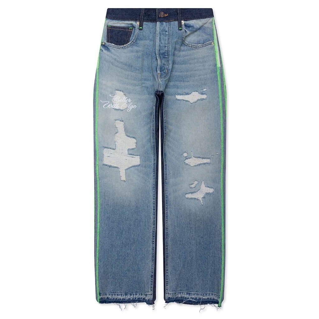 BETTER WITH AGE LUNA Blue DENIM JEANS