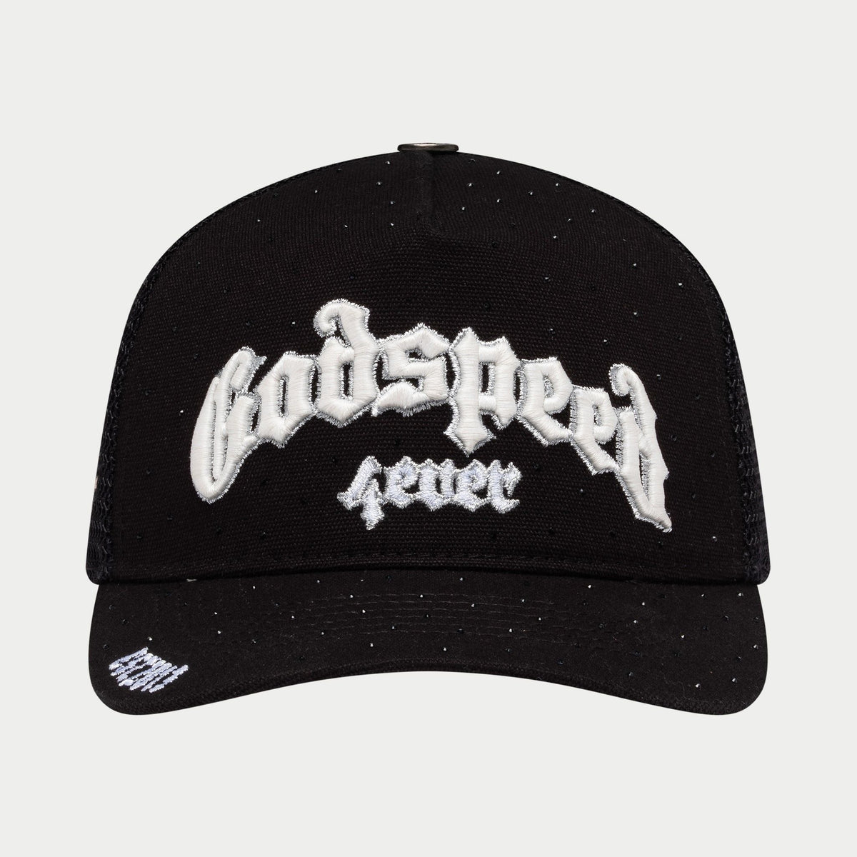 Godspeed Hat Black White VVS Gs Forever Trucker