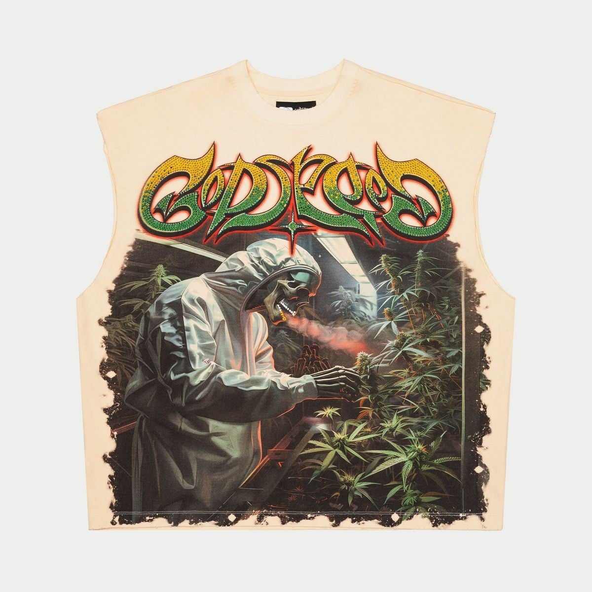 Godspeed Tee 420 Indoor VVS Sleeveless Bone