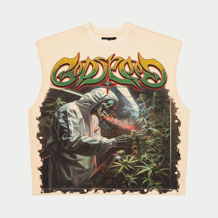 Godspeed Tee 420 Indoor VVS Sleeveless Bone