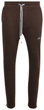 Amiri Sweatpants Puff Logo Brown