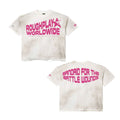 Roughplay Tee Worldwide White Pink