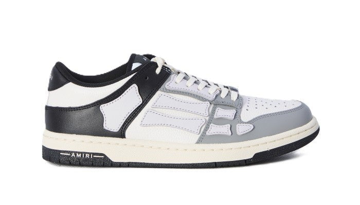 Amiri Skel Low Sneakers Black White Grey