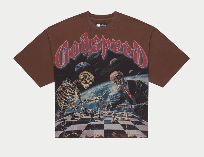 Godspeed Tee Checkmate Brown