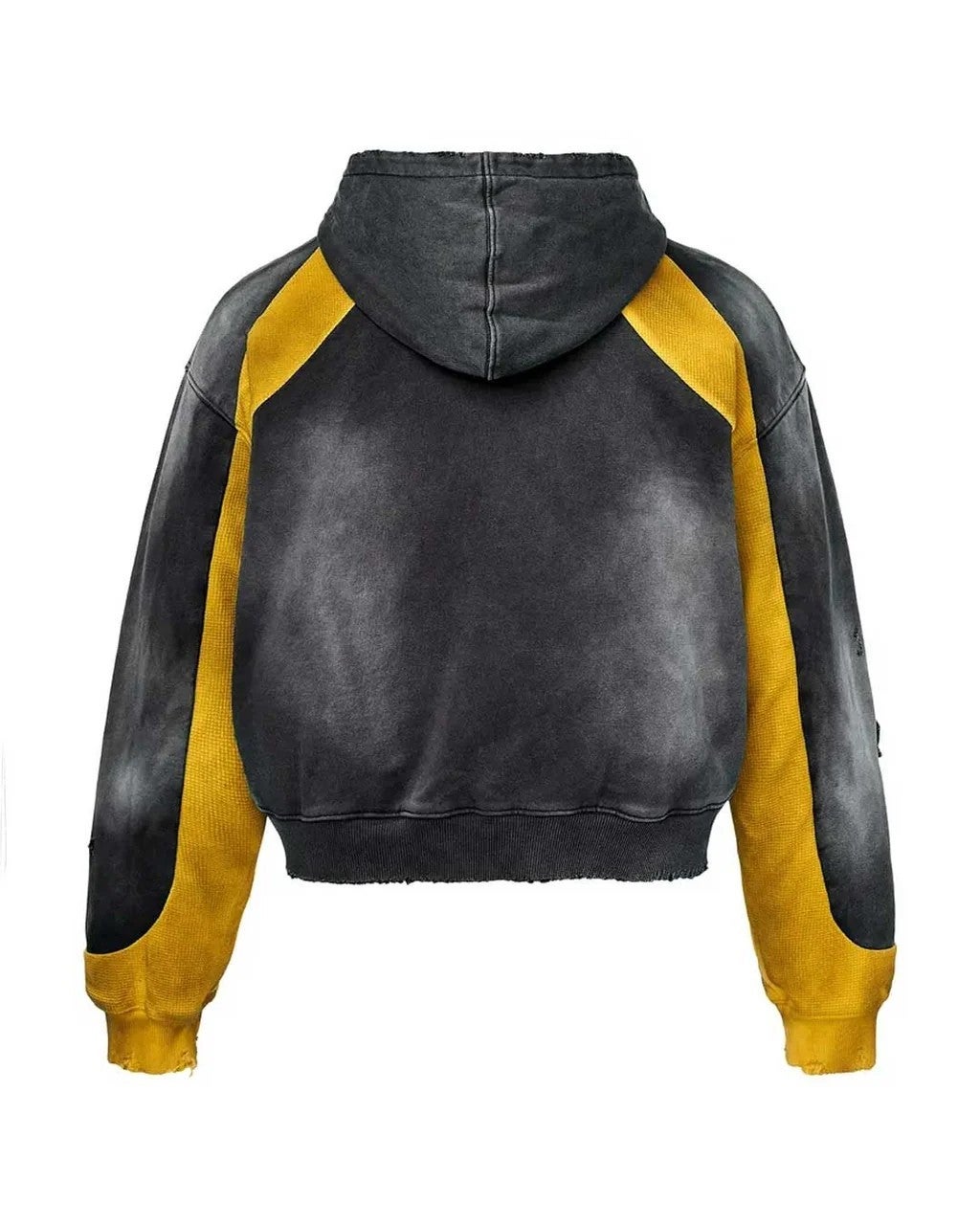 Vale Forever Hoodie Khalifa Zip Up Black Yellow
