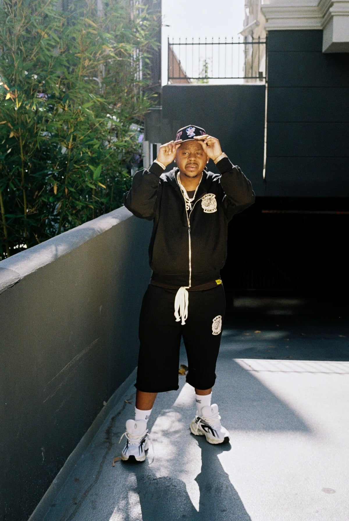 Saint Vanity Shorts Black Uniform