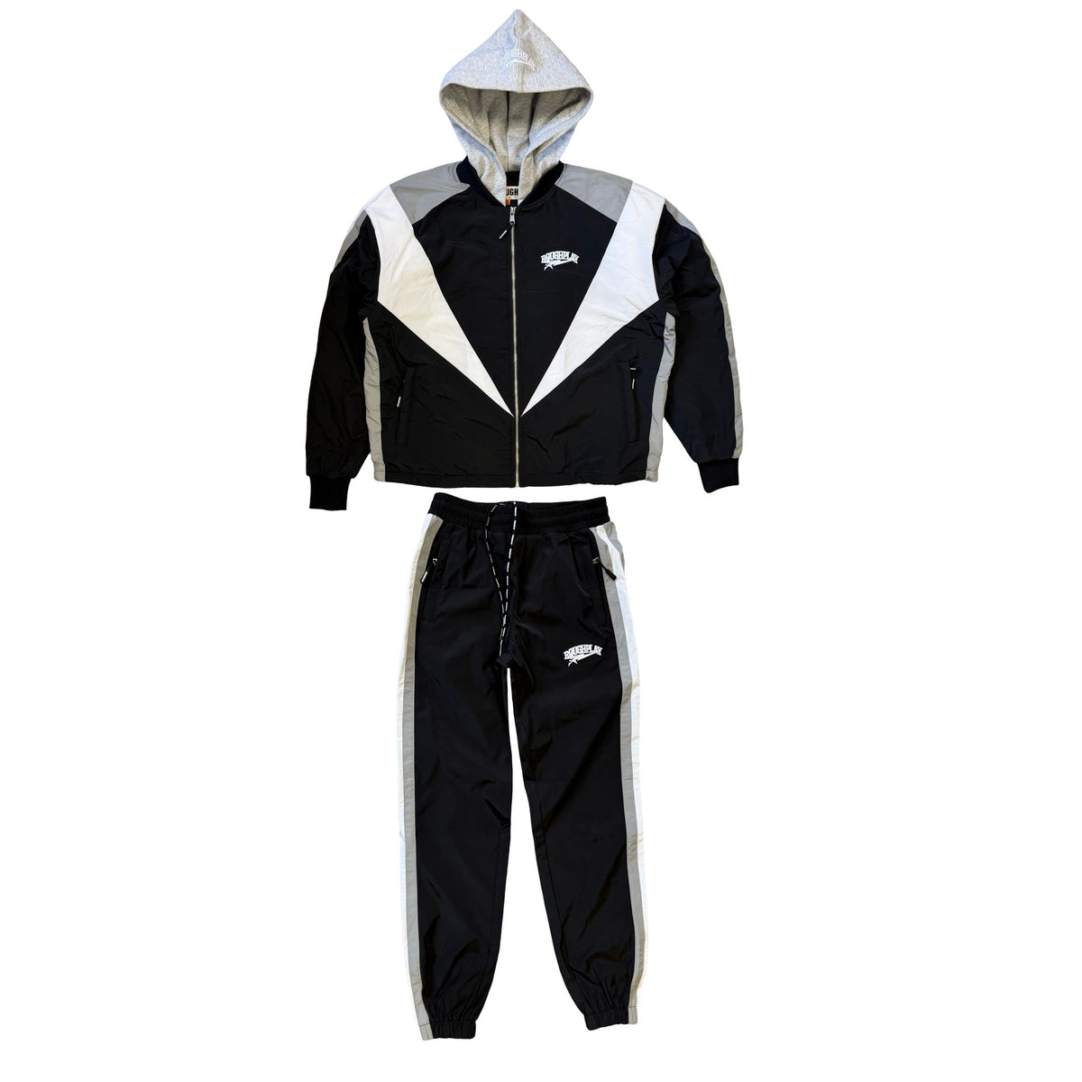 Roughplay Tracksuit Bolt Black Grey