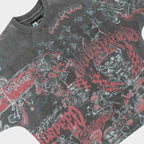 Godspeed Tee Sketch Archive Grey Wash