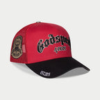 Godspeed Hat Red Black GS FOREVER TRUCKER