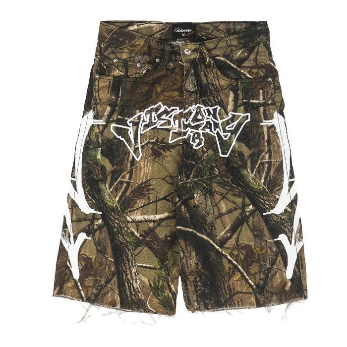 Visionary Club Shorts CAMO “GRAFFITI BLITZ” LONG STRAIGHT