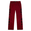 WSC Denim Chainstitch Velvet Red