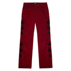 WSC Denim Chainstitch Velvet Red