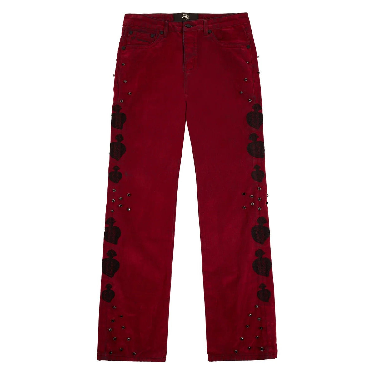 WSC Denim Chainstitch Velvet Red