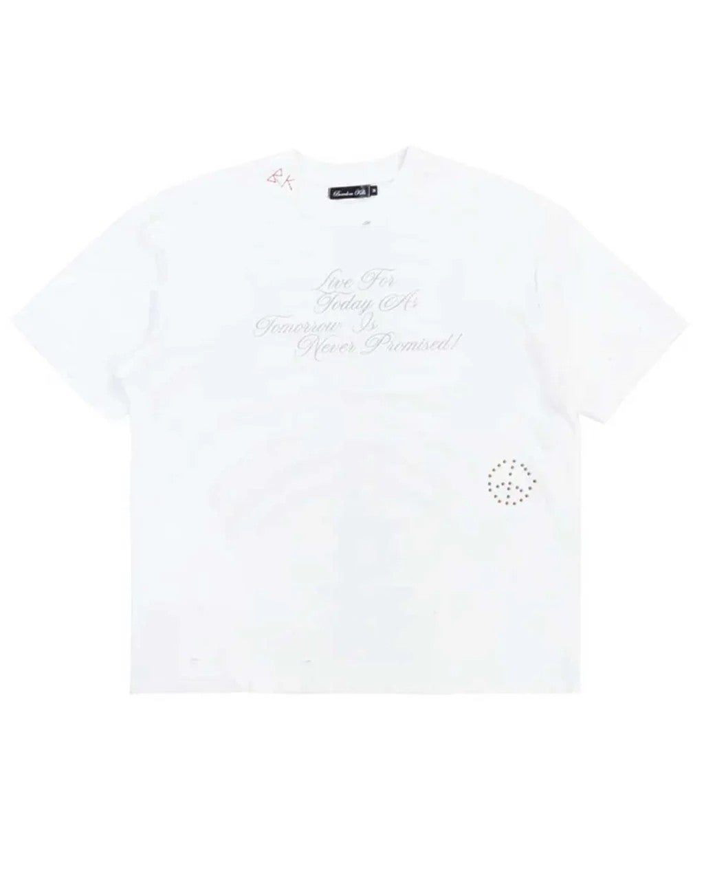 Boredom Kills Tomorrow Tee White