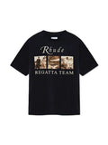 Rhude Tee USVI REGATTA TOUR Vintage Black