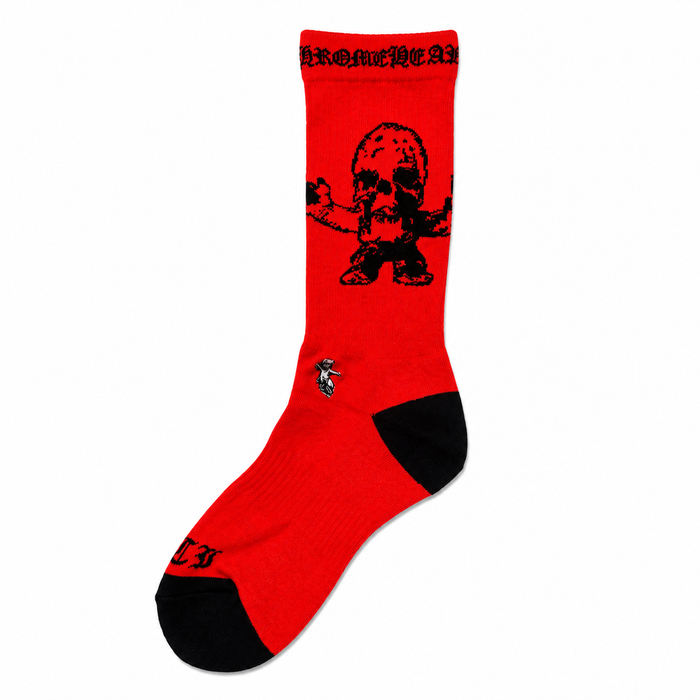 Chrome Hearts Socks FOTI Red