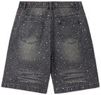 Vale Forever Shorts Iced Out Dreams Black Pink