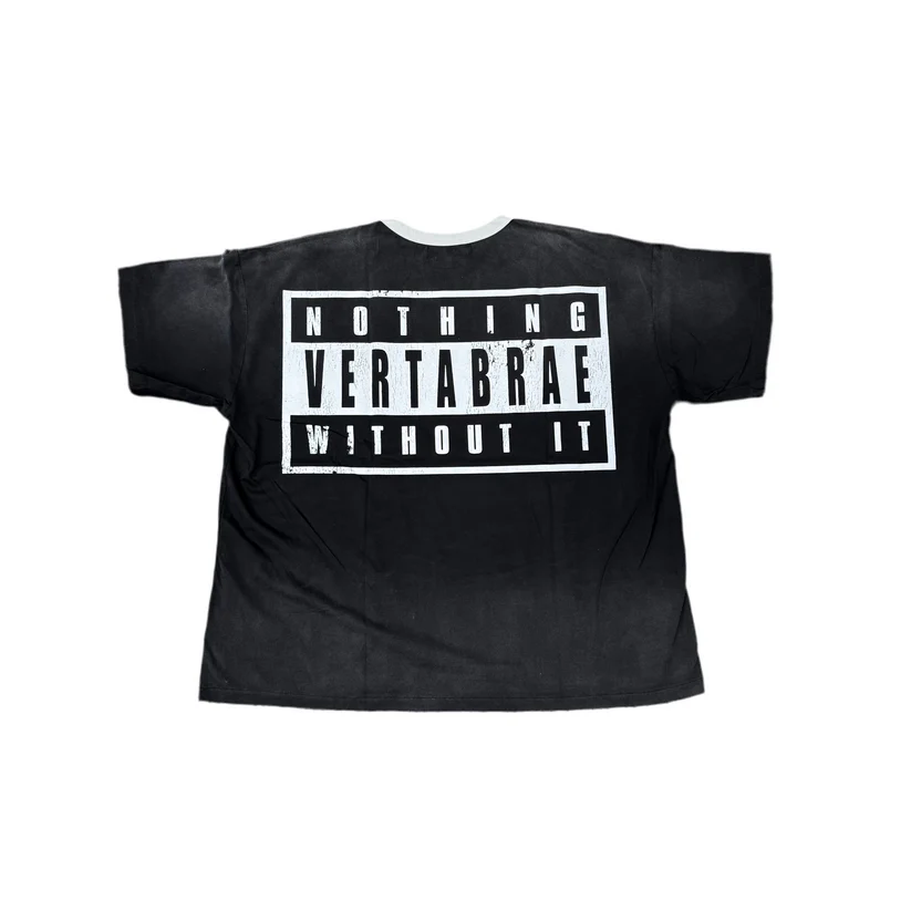 Vertabrae Tee Black Golden Age