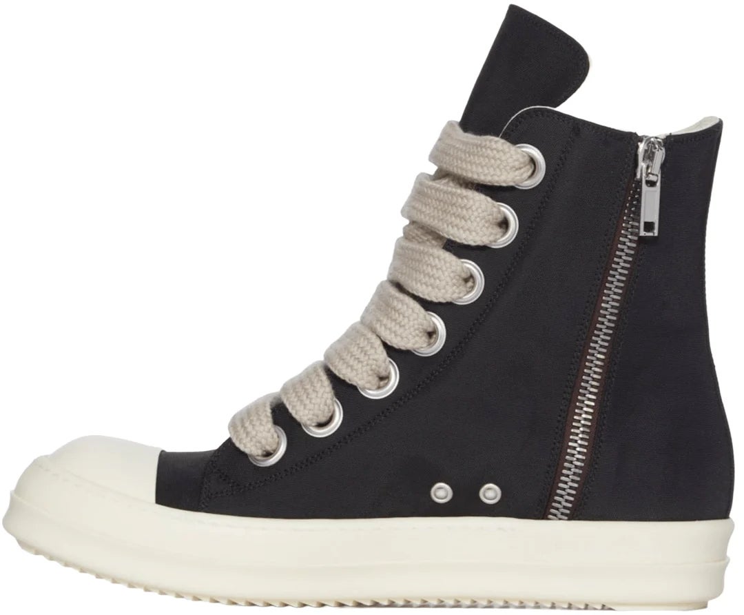 Rick Owens DRKSHDW High Black Temple Jumbolace