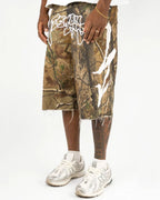 Visionary Club Shorts CAMO “GRAFFITI BLITZ” LONG STRAIGHT