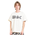 WSC Tee W.S.C. Rhinestone Bone