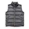 Dior Puffer Vest Grey Oblique Preowned