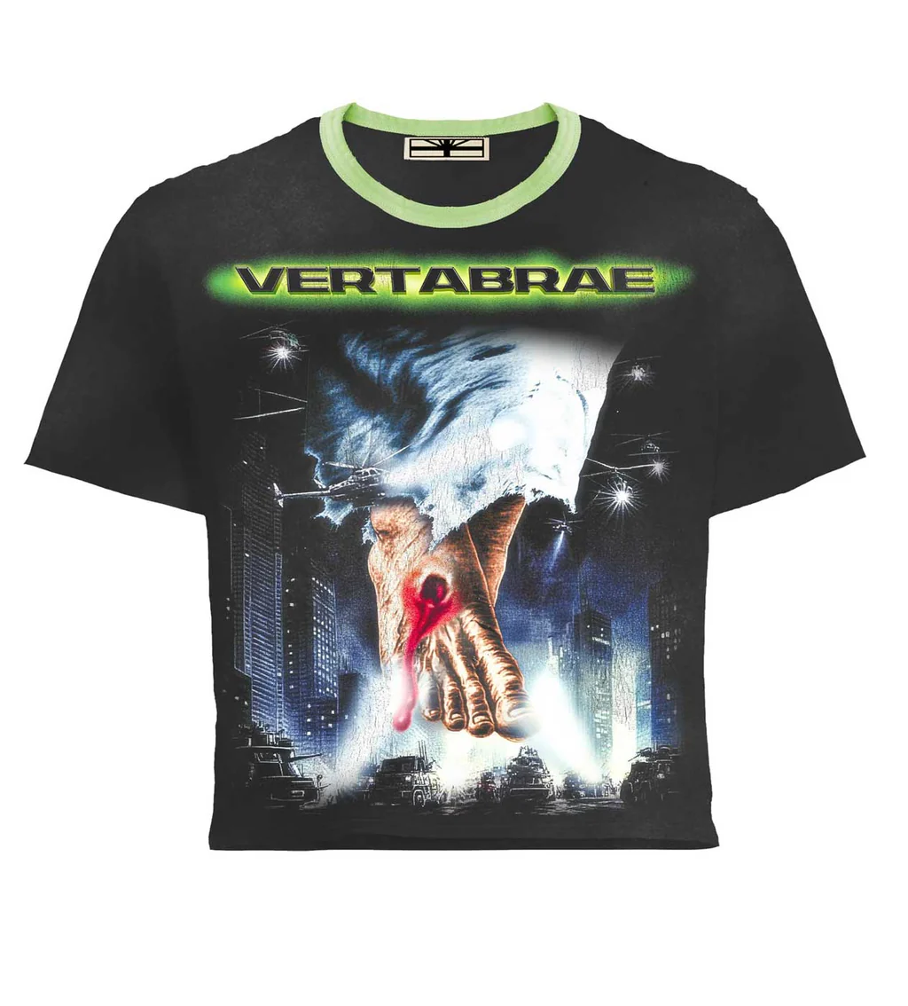 Vertabrae Tee Black Vertzilla
