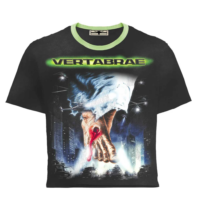 Vertabrae Tee Black Vertzilla