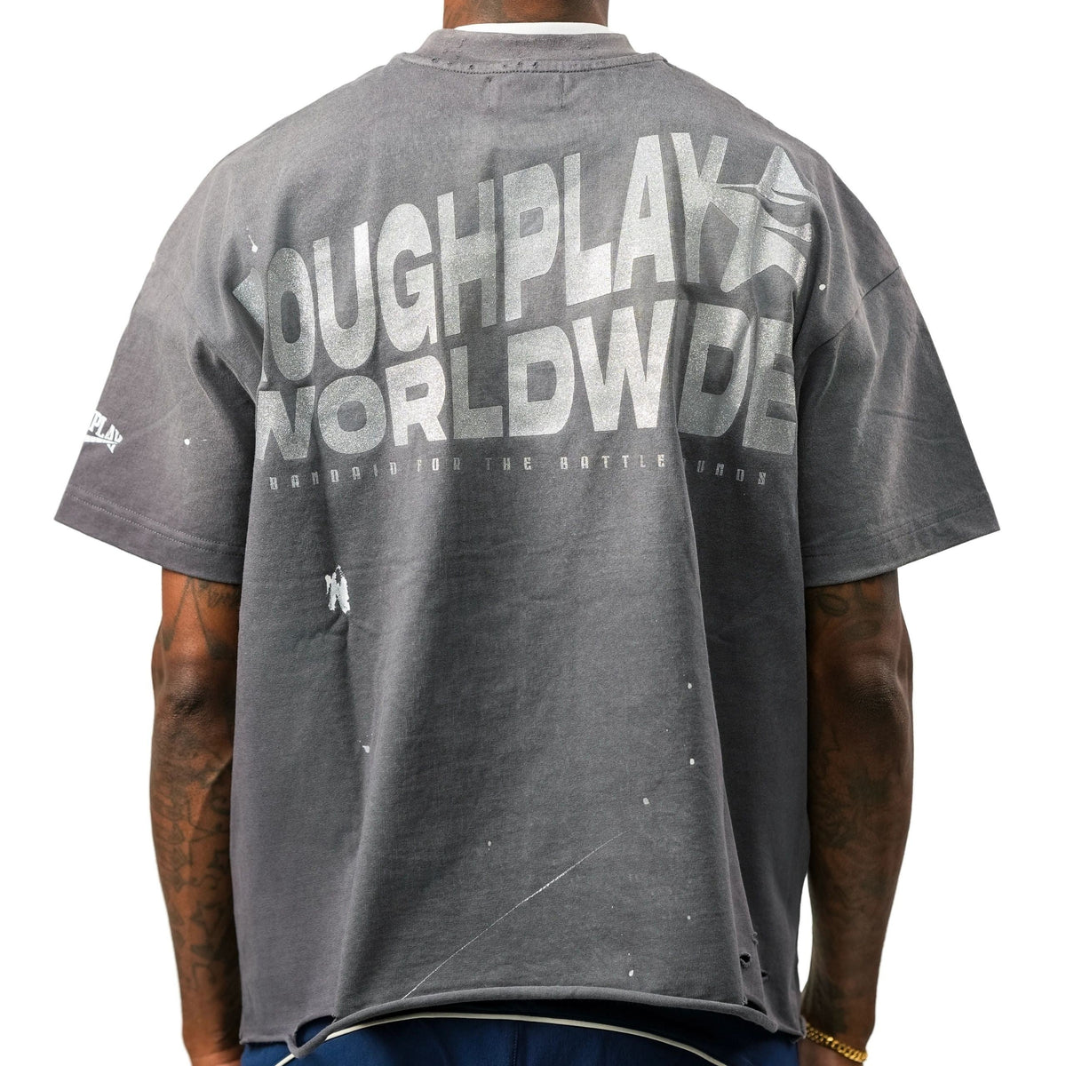 Roughplay Tee Aura Grey Blue