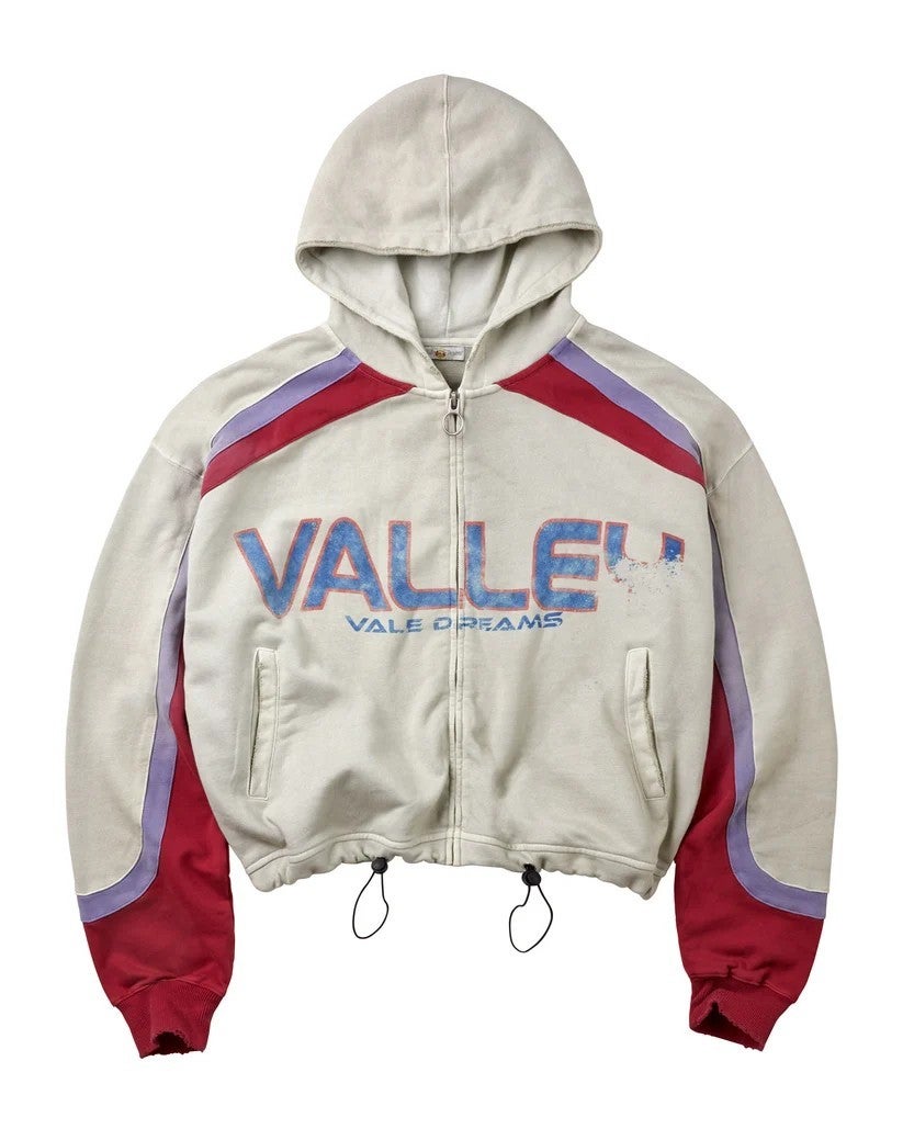 Vale Forever Hoodie ROCKET ZIP UP Grey