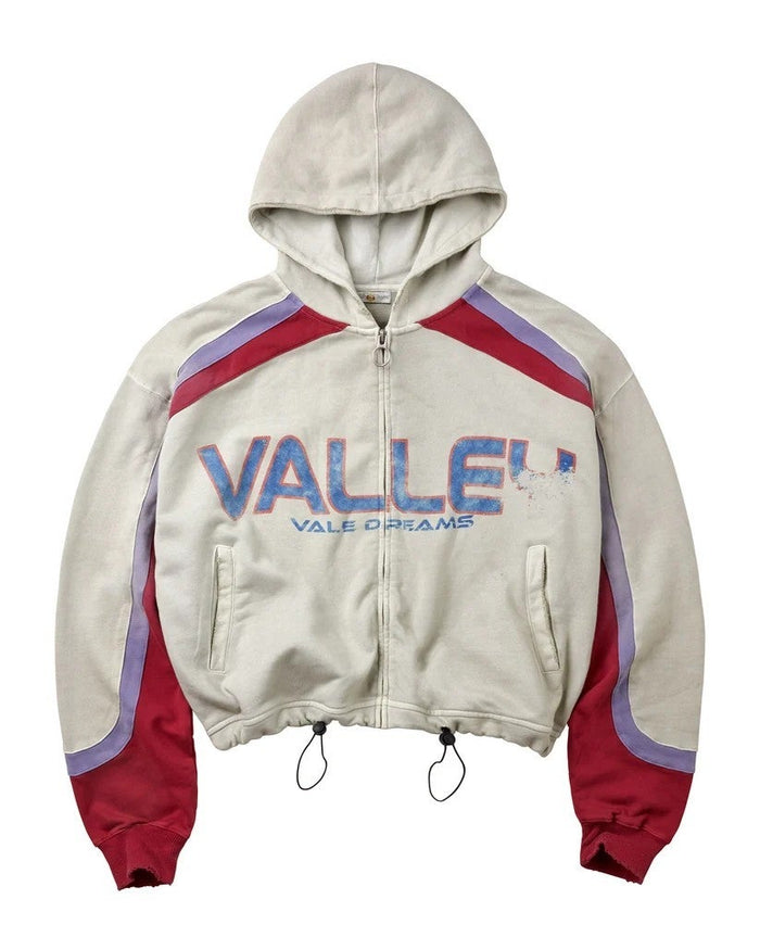 Vale Forever Hoodie ROCKET ZIP UP Grey