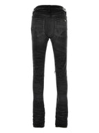 Amiri Jeans Mx1 Black International Yellow Patch