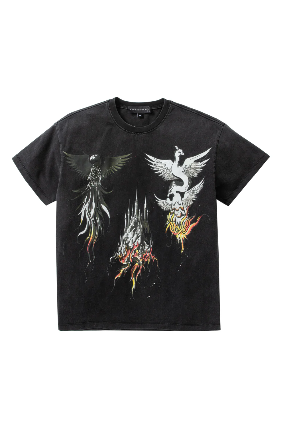 Who Decides War Tee Washed Nefarious