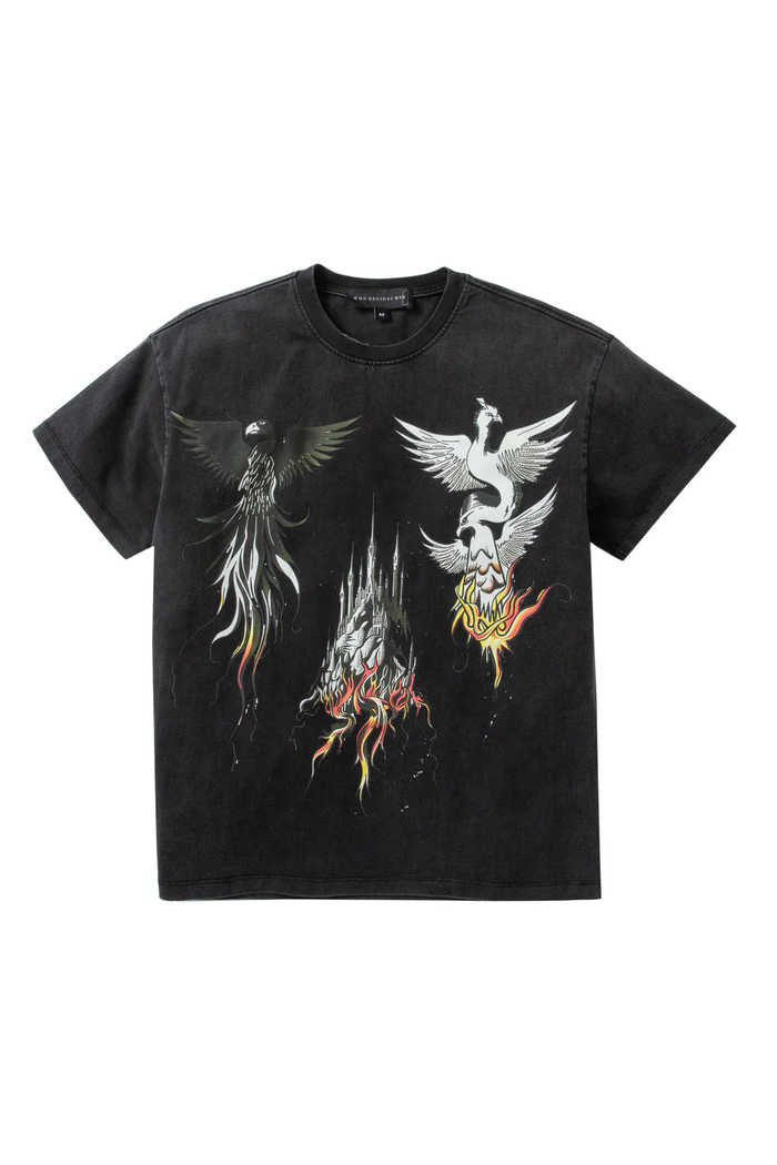 Who Decides War Tee Washed Nefarious