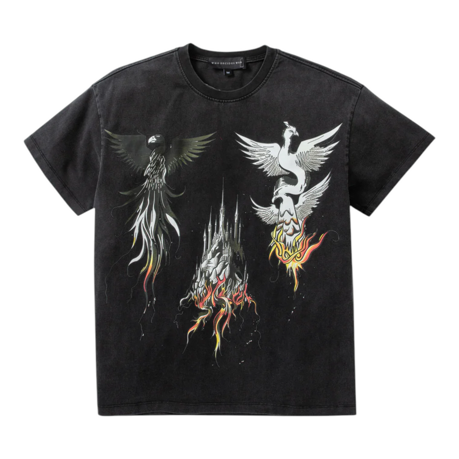 Who Decides War Tee Washed Nefarious