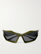 Givenchy Sunglasses Injected Cat-Eye Green