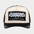 Godspeed Hat White Black GS E Pluribus Trucker
