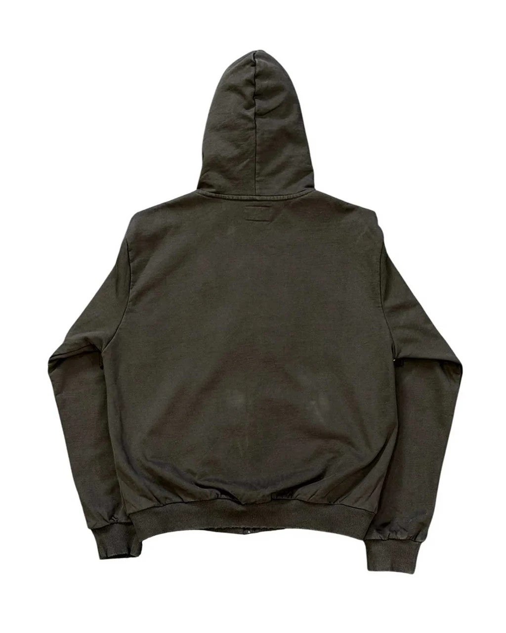 Bottega Desires Hoodie Green Tech Zip Up