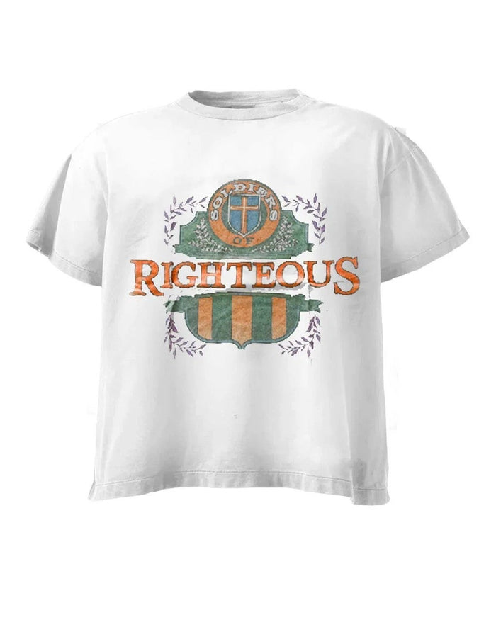 Righteous Tee Soldiers Of Righteous White