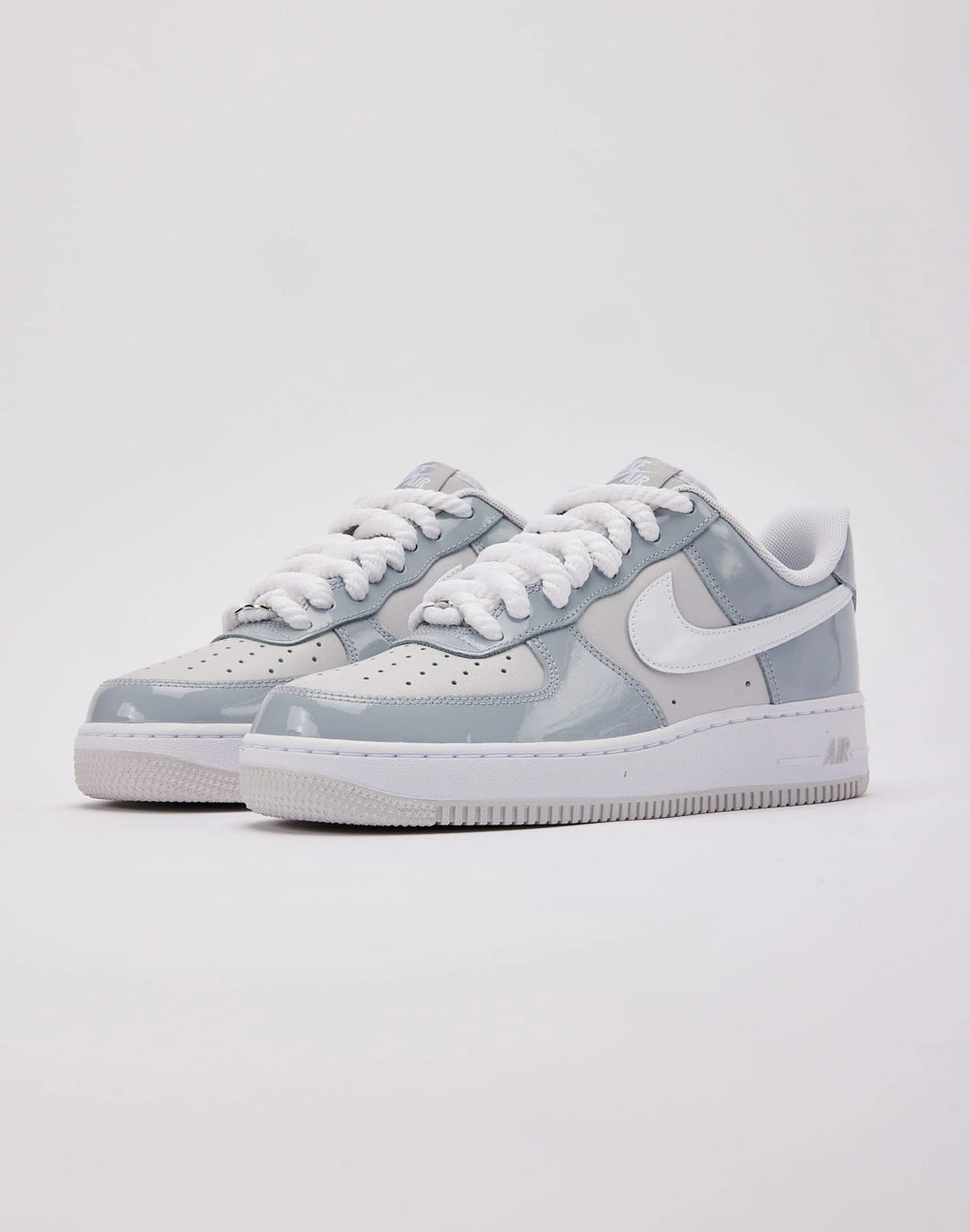 Nike Air Force 1 Low '07 LV8 Wolf Grey Vast Grey Patent