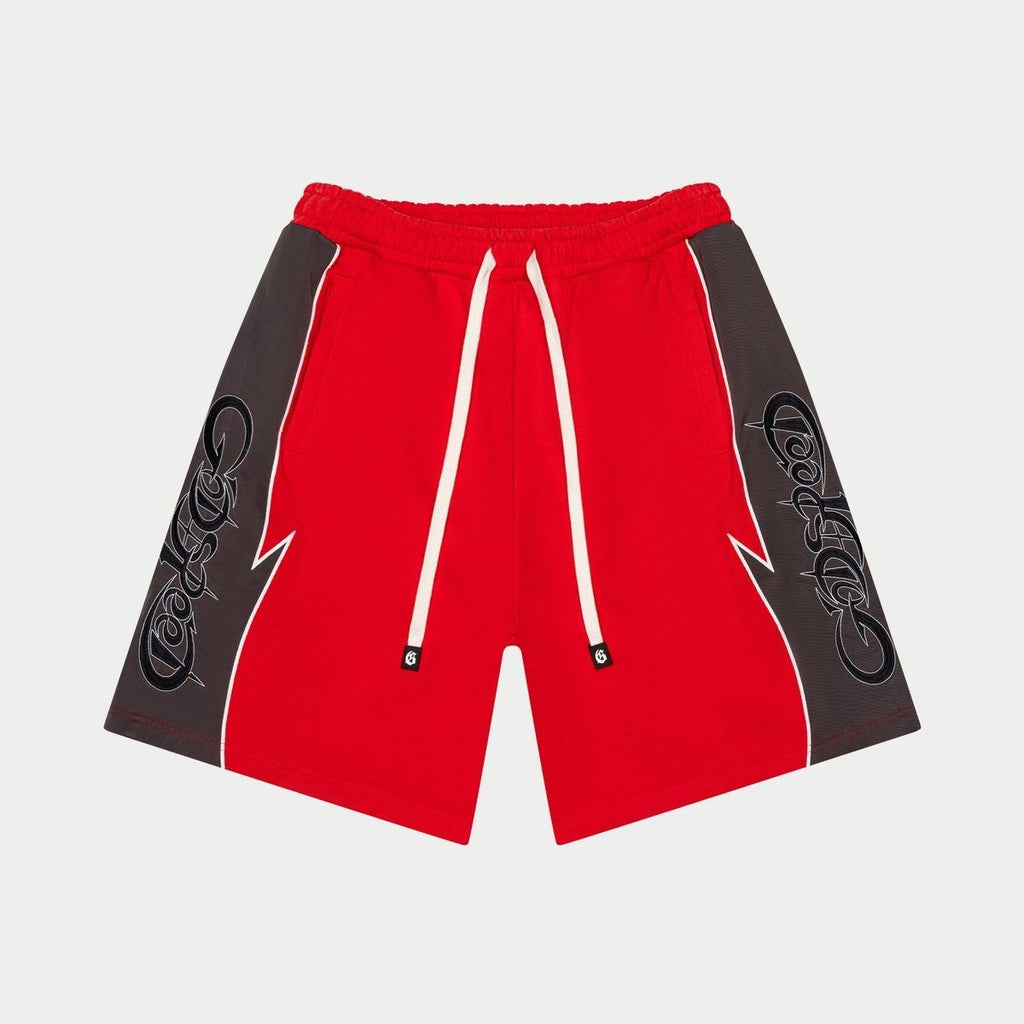 Godspeed Shorts Halftime Shorts Red Graphite