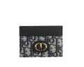 Dior Card Holder 30 Montaigne Freesia Oblique Jacquard