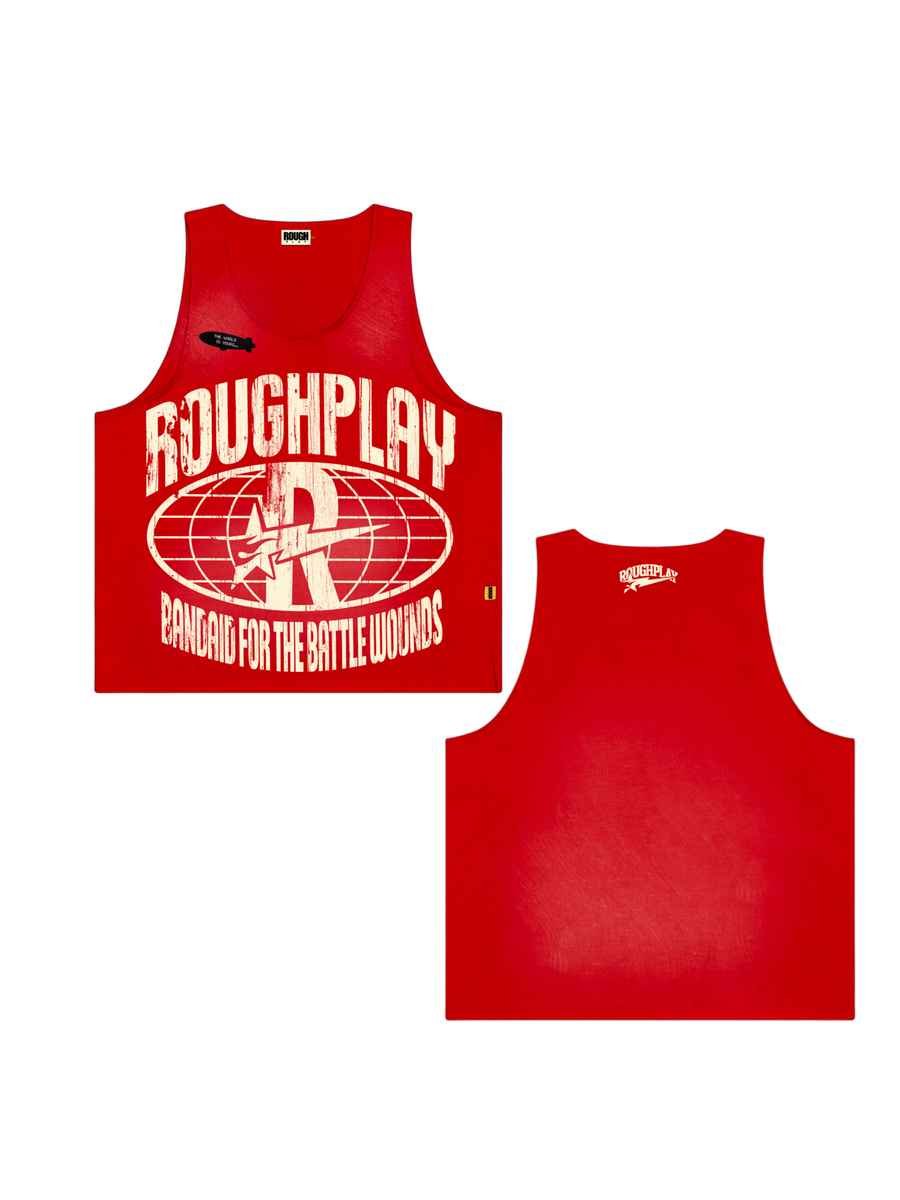 Roughplay Tee Tank Logo Red
