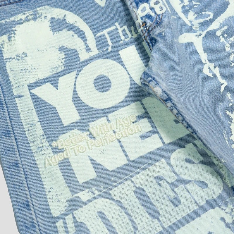 BETTER WITH AGE THERAPY Blue DENIM JEANS